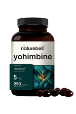 Naturebell Yohimbe HCL 5mg, 250 Softgels, Joybond* - Ultra Strength.USA Amazon Best Seller.3735