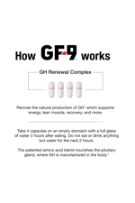 Novex Biotech GF-9 – HGH Boosting for Men - Workout for Men – Boost Growth Hormone Naturally, 120 Capsules (30-Day Supply) Made ın Usa.117.