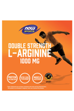 NOW  Double Strength L-Arginine, 1,000 mg, 180 Tablet.Usa Menşei..4041