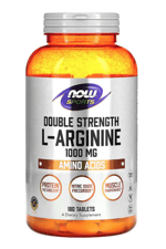 NOW  Double Strength L-Arginine, 1,000 mg, 180 Tablet.Usa Menşei..4041