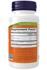 NOW Foods Chlorella 1000 mg naturally Chlorophyll, Beta-Carotene, mixed Carotenoids, Vitamin C, Iron and Protein, 60 Tablets.