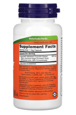 NOW Foods, CurcuBrain, Longvida  Cognitive Support, 400 mg, 50 Veg Capsules.