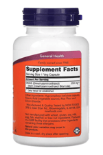 NOW Foods DMAE  250 mg  100 Veg Capsul.USA Menşei.30.