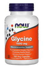 Now Foods Glycine 1000 mg  100 Veg Capsul. MADE IN USA 38.