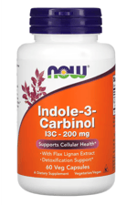 NOW Foods, Indole-3-Carbinol, 200 mg, 60 Veg Capsules