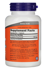 Now Foods  L-Tyrosine 500mg 120 Capsul.Abd Menşei.37.