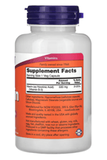 NOW Foods Niacin 500mg 100 Veg Capsule.Özel Sporcu Gıdaların'dan !!!.