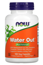 NOW Foods, Water Out, Fluid Balance, 100 Veg Capsules.Abd 4040