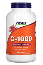 NOW Foods,C-1000  250 Tablets.abd Menşei.