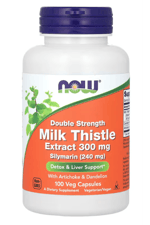 NOW  Milk Thistle Extract Dandelion Root  Artichoke  300mg 100 VegCapsules.Özel Sporcu Gıdaların'dan Usa Version.Abd Menşei.
