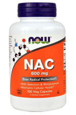 NOW  N.A.C   600mg 100 Kapsul.MADE IN USA. 3935