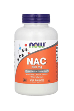 NOW Sport  NAC 600 mg 250 Vegie Kapsul.Usa Menşei.OZELSPORCUGIDALARIN'DAN 57.