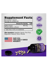 NUTRAHARMONY Saffron Extract 88.5 mg - Made in USA - Mood  Focus  Vision  Energy Support - Women & Men - NonGMO Vegan - 90  Capsules.