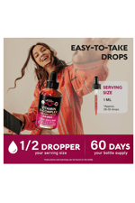 NUTRAHARMONY  Vitamin B-Complex B5 Pantothenic Acid  B12 Methylcobalamin  B1 Thiamine  B6 Pyridoxine  B7 Biotin  B9 Folic  B3 Niacinamide - B Complex Liquid Drops, Made in USA.