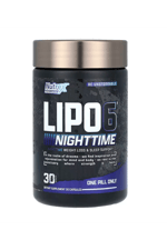Nutrex Lipo-6 Black NightTime Ultra Concentrate 30 capsules.USA VERSİON 44.