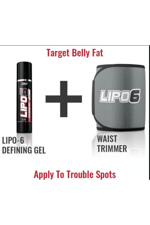 Nutrex Lipo-6 Defining Gel + Nutrex Belt Thermogenic Fat Burner USA Version.3756