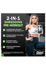 Nutrex Research Outlift Burn Pre Workout Powder 425gr. ABD MENŞEİ