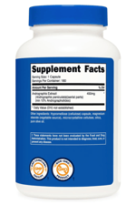 Nutricost Andrographis Extract 450mg 180 Vege Capsul.Abd Menşei.
