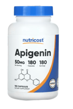 Nutricost, Apigenin,  50mg, 180 Capsules.Abd.43.