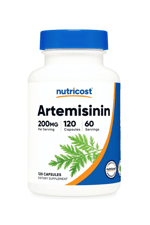 Nutricost Artemisinin 200mg, 120 Vegetarian Capsules - Non-GMO, Gluten Free, 60 Servings.Abde Menşei.40.