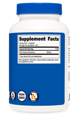 Nutricost CDP Choline (Citicoline) 300mg, 120 Vegetarian Capsules - Non-GMO, Vegetarian Friendly, Gluten Free.USA MENŞEİ.48.