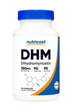 Nutricost Dihydromyricetin (DHM)  (350mg, 90 Capsules) - Vegan, Non-GMO, 90 Servings.36.