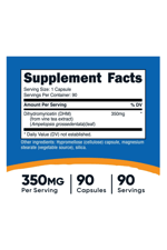 Nutricost Dihydromyricetin (DHM)  (350mg, 90 Capsules) - Vegan, Non-GMO, 90 Servings.36.
