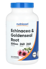 Nutricost Echinacea & Goldenseal Root, 500mg, 240 Capsules.40.