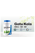 Nutricost Gotu Kola 500 MG, 180 Capsules.Abd Menşei.