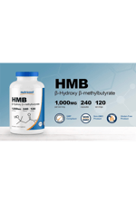 Nutricost HMB  1000mg 240 Capsul.42.