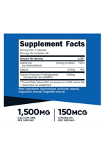 Nutricost HMB (1500mg) and Vitamin D3 (6000 IU) Supplement - 240 Capsules.
