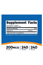 Nutricost Huperzine A  200mcg, 240 Capsul.Tr Tek Yetkili SATICISI OZELSPORCUGIDALARI'DIR.Abd Menşei.4141