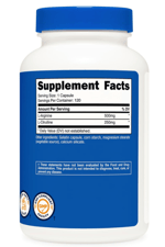 Nutricost L-Arginine L-Citrulline Complex 750mg, 120 Capsules.Abd Menşei.36.