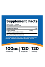 Nutricost, Luteolin, 100 mg, 120 Capsul..Abd Menşei.44.