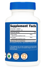 Nutricost Luteolin with Rutin Complex 100mg (50mg Luteolin, 50mg Rutin) 120 Capsules.Abd Menşei.