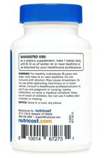 Nutricost Mela tonin 10mg, 240 Tablets - 10mg Per Serving, Non-GMO, Gluten Free.33.