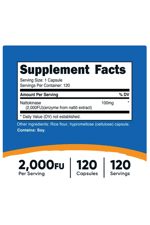 Nutricost Nattokinase 2000FU 120 Vegi Capsul.Usa Menşei 38.