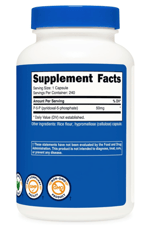Nutricost P-5-P, 50 mg, 240 Capsules.Abd Menşei 39.