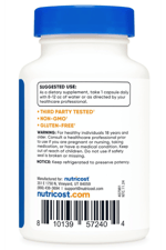 Nutricost Probiotic Complex - 50 Billion CFU, 60 Capsules.Abd Menşei.