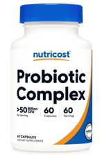 Nutricost Probiotic Complex - 50 Billion CFU, 60 Capsules.Abd Menşei.