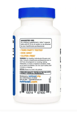 Nutricost R-Alpha Lipoic Acid 100mg, 120 Capsules -Non-GMO, Gluten Free.43.