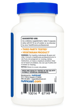 Nutricost Spermidine  1500mg Wheat Germ Extract, 120 Capsules - 15mg Equivalent Spermidine Per Serving.Abd Menşei.68.