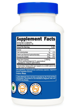 Nutricost Spermidine  1500mg Wheat Germ Extract, 120 Capsules - 15mg Equivalent Spermidine Per Serving.Abd Menşei.68.
