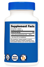 Nutricost Tudca 500mg, 90 Capsul. USA Version.35135