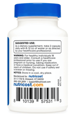 Nutricost  Uridine Monophosphate  600mg  60 Capsul -Vegan.Abd Menşei.