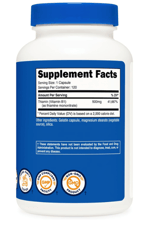 Nutricost Vitamin B1  (Thiamine) 500mg, 120 Capsul.Abd Menşei.