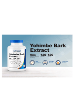 Nutricost  Yohımbe  450mg  -9mg  120 Capsul Abd Menşei.3936