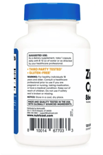Nutricost Zinc Carnosine 86mg, 120 Capsules - Non-GMO, Gluten Free.Abd Menşei.42.