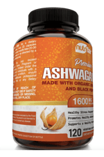 Nutrıflaır Premıum - Stress 1600mg 120 Capsul, with Black Pepper Root.4035