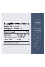 Pendulum Akkermansia Probiotic with Prebiotic Fiber - Increases GLP-1 Production, Delayed Release, Third-Party Tested, 100M AFU Live Strain for Gut Health 30 Capsul. Mde ın Usa.86.